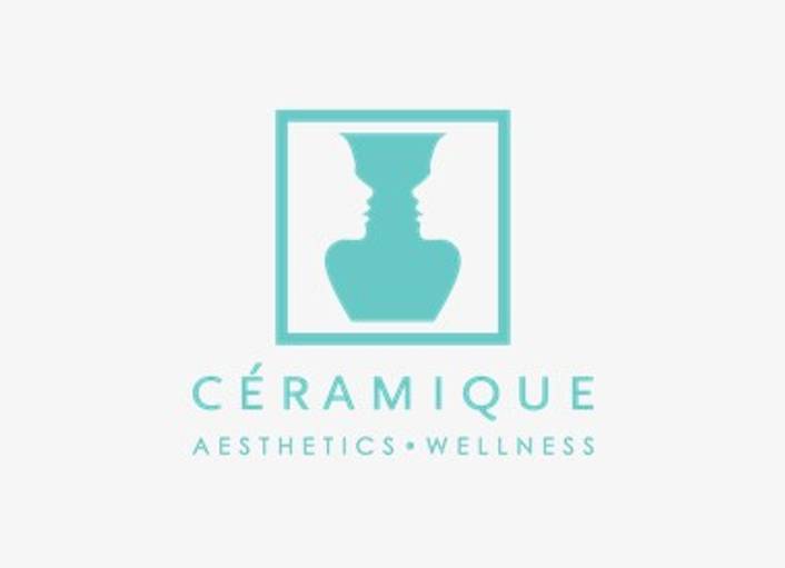 Ceramique Aesthetics. Wellness logo